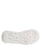 Dolce & Gabbana White NS1 Lace Up Low Top Sneakers Shoes