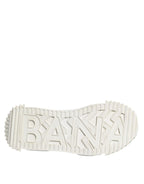 Dolce & Gabbana White NS1 Lace Up Low Top Sneakers Shoes