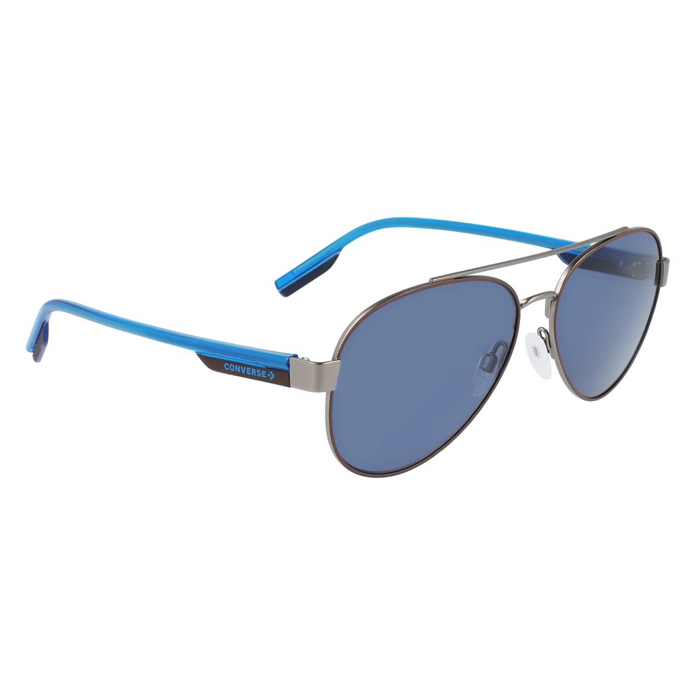 Converse Gray Metal Sunglasses