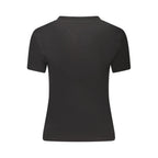 Tommy Hilfiger Black Cotton Women T-Shirt