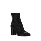Maison Margiela Black Lamb Ovis Aries Aries Ankle Boots