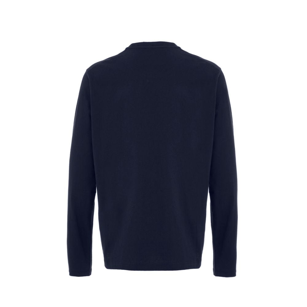 Jil Sander Blue Cotton T-Shirt