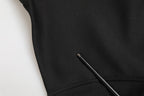 Dolce & Gabbana Black Polyester Turtleneck Pullover Sweater