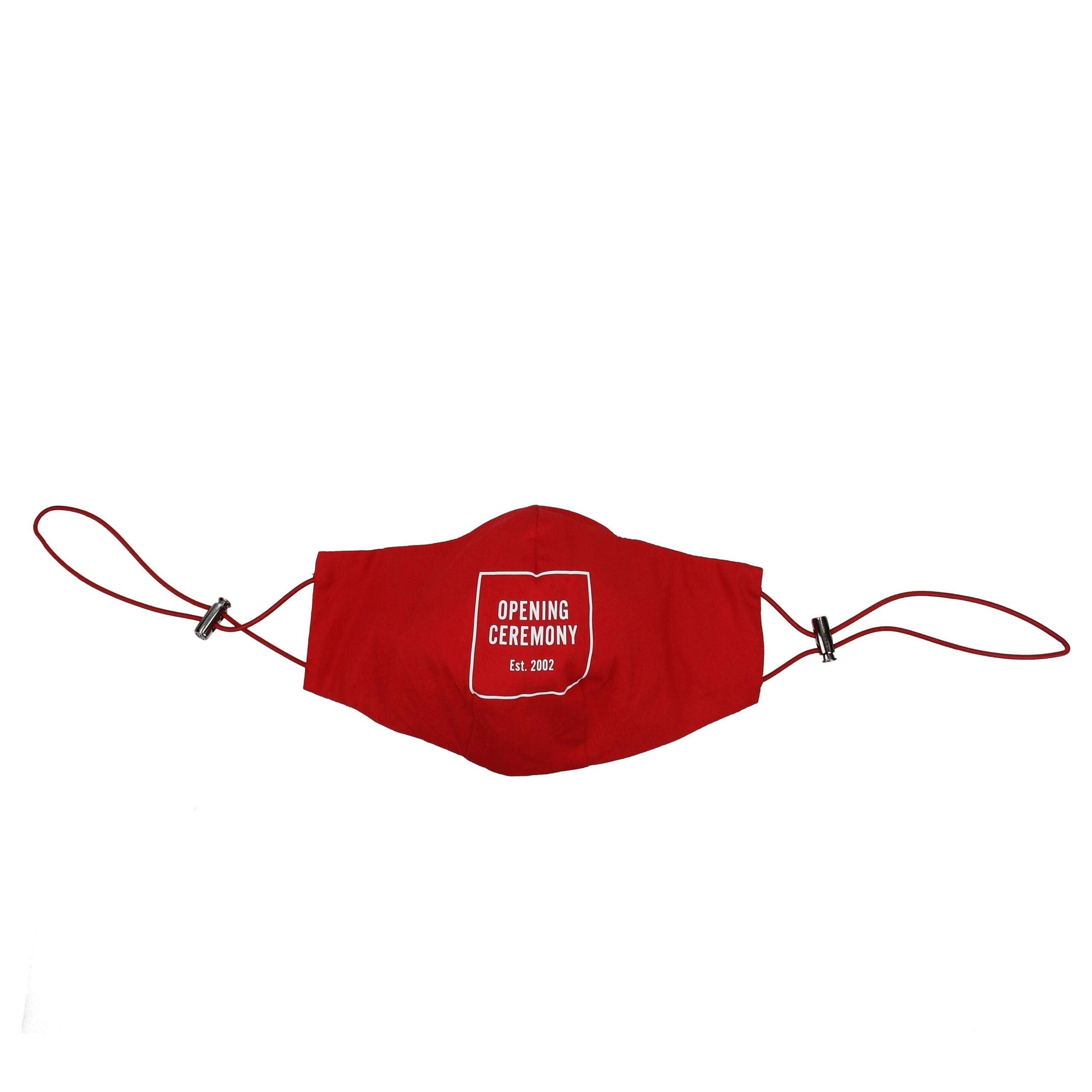 Opening Ceremony Red Cotton Facemask
