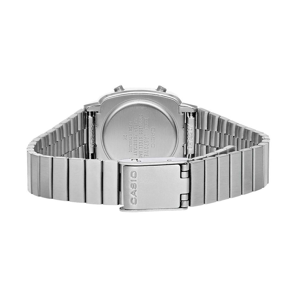 Casio Gray Stainless Steel Digital Watch