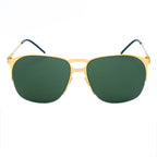 Italia Independent Gold Metal Sunglasses