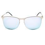Italia Independent Gray Metal Sunglasses