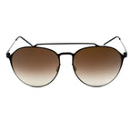 Italia Independent Black Metal Sunglasses