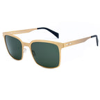 Italia Independent Gold Metal Sunglasses