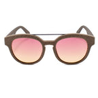 Italia Independent Brown Acetate Sunglasses