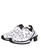 Dolce & Gabbana White Stars Sorrento Low Top Sneakers Shoes