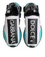 Dolce & Gabbana White Sorrento Slip On Low Top Sneakers Shoes