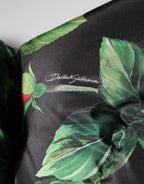 Dolce & Gabbana Multicolor Floral Puffer Coat Full Zip Jacket