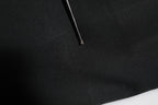 Dolce & Gabbana Black Acetate HighWaist Tapered Trouser Pants