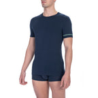 Bikkembergs Black Cotton Men's T-Shirt Twin Pack