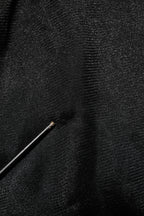 Dolce & Gabbana Black Polyester Pullover Sweatshirt Sweater