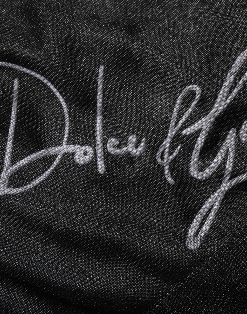 Dolce & Gabbana Black Polyester Pullover Sweatshirt Sweater