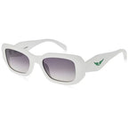 Zadig & Voltaire White Acetate Sunglasses