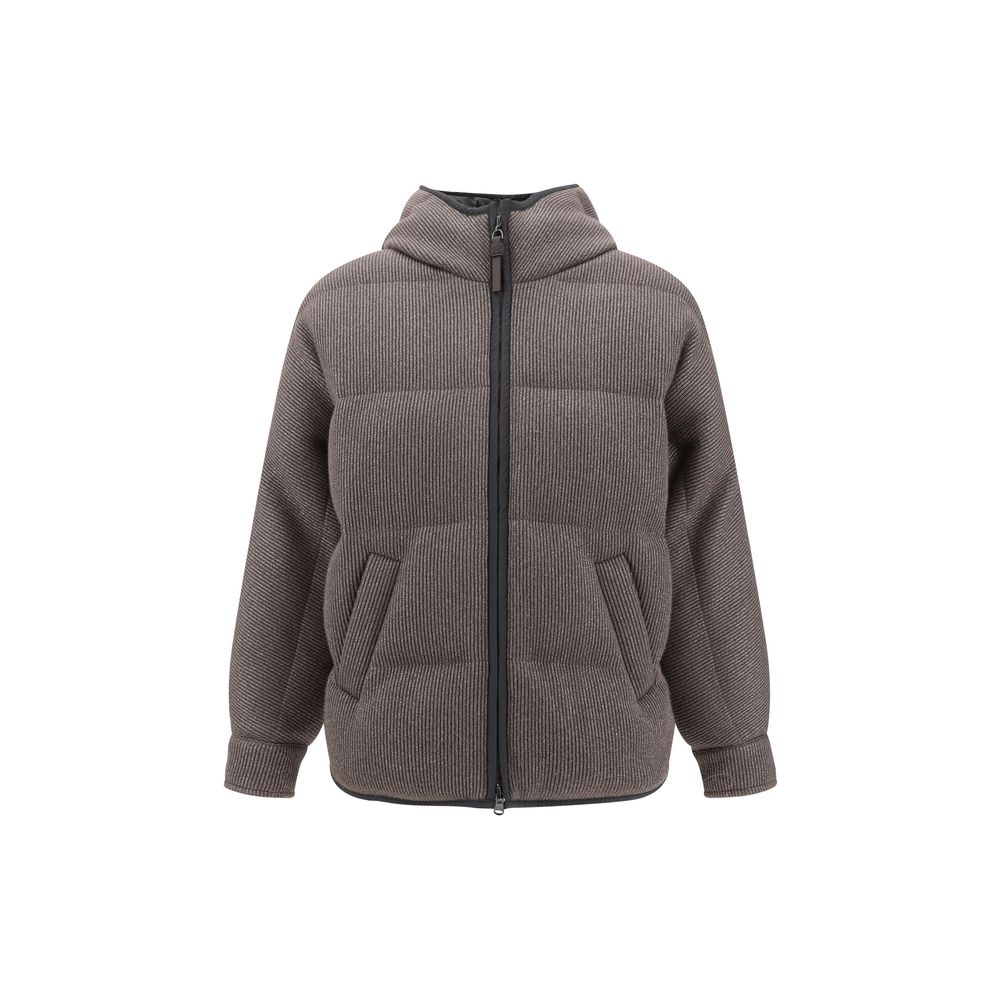 Brunello Cucinelli Brown Cashmere Coat