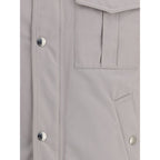Brunello Cucinelli White Polyamide Coat