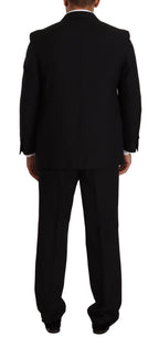 Domenico Tagliente Blue Polyester Single Breasted Formal 2 Piece Suit