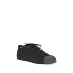 Y-3 Black Fabric Athletic Sneakers