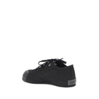 Y-3 Black Fabric Athletic Sneakers