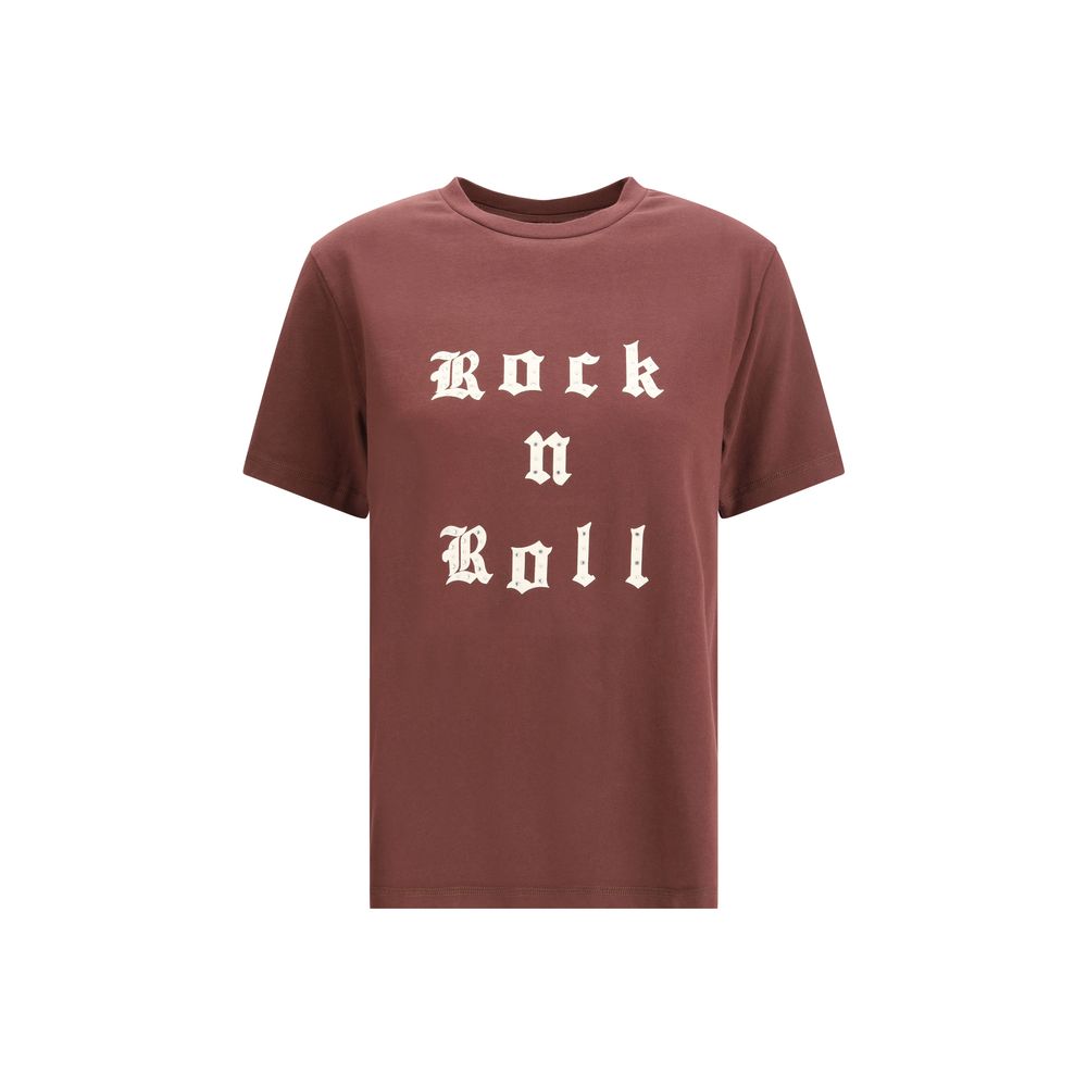 Zadig & Voltaire Bordeaux Cotton T-Shirt