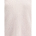 Forte_Forte White Wool Sweatshirt
