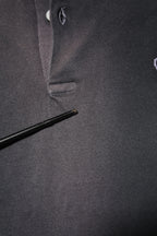 Dolce & Gabbana Gray Cotton Crown Collared Men Polo T-shirt