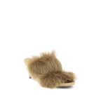 Pedro García Beige Leather Stiletto Heel Sandals