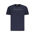 Tommy Hilfiger Blue Cotton Men's T-Shirt