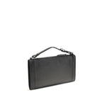 Coccinelle Black Calf Leather Bos Taurus Handbag