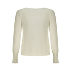 Guess Jeans Bianco Viscosa Womens Cardigan