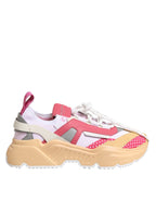 Dolce & Gabbana Multicolor Leather Daymaster Low Top Sneakers Shoes