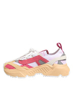 Dolce & Gabbana Multicolor Leather Daymaster Low Top Sneakers Shoes