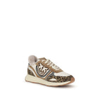 PINKO Multicolor Calf Leather Bos Taurus Low Top Sneakers