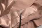 Dolce & Gabbana Pink Silk Stretch Sheath Mermaid Gown Dress