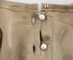 Dolce & Gabbana Gold SPECIAL Piece Runway Crystal Blouse