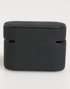 Dolce & Gabbana Black White Rubber Embossed Logo Accessory Airpods Case