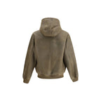 Emporio Armani Brown Lamb Ovis Aries Aries Bomber