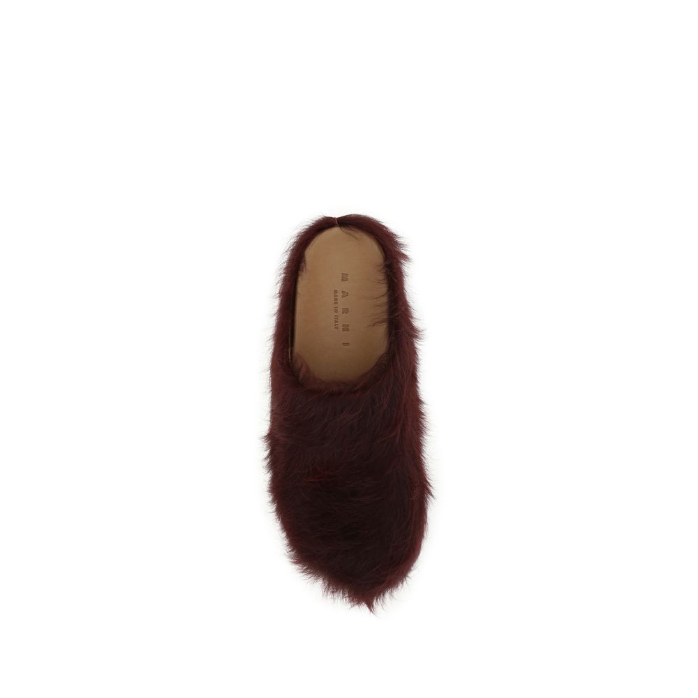 Marni Multicolor Leather Mules