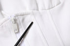Dolce & Gabbana White Corset Stretch Cotton Top T-shirt