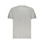 Guess Jeans Gray Cotton Men T-Shirt