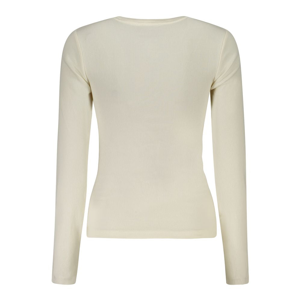 Guess Jeans Bianco Cotton Women T-Shirt