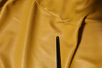 PINKO Polyester Belted Shirt Midi Long Sleeve Yellow Mustard