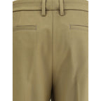 True Royal Bicolor Polyester Dress Pants
