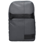 Piquadro Gray Fabric Crossbody Bag