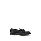 Fratelli Rossetti Black Leather Slip-On Loafers