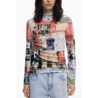 Desigual Rosa Viscosa Women's Jersey
